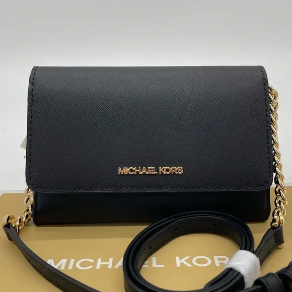 Michael Kors MF Phone Xbody Bag Black - Picture 2 of 12